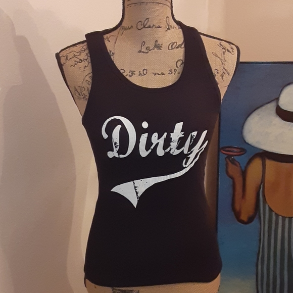 Graphic Ribbed Tank - Picture 3 of 9